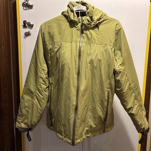 Lands End Green Ladies Size Large Parka,46"x 25"